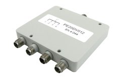 PE20DV012 - 4 Way SMA Power Divider from 800 MHz to 2.5 GHz Rated at 20 Watts