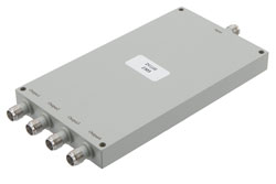 PE20DV1140 - 4 Way SMA Power Divider From 0.5 GHz to 6 GHz Rated at 30 Watts
