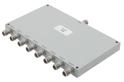 PE20DV1188 - 8 Way SMA Power Divider From 4 GHz to 8 GHz Rated at 30 Watts