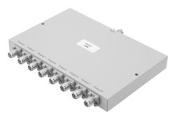 PE20DV1212 - 8 way SMA Power Divider from 500 MHz to 1000 MHz Rated at 30 Watts