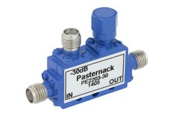 PE2203-30 - Directional 30 dB SMA Coupler From 2.6 GHz to 5.2 GHz Rated to 50 Watts