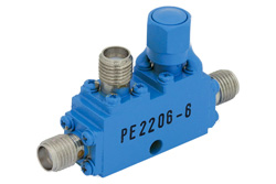 PE2206-6 - Directional 6 dB SMA Coupler to 16 GHz Rated to 50 Watts