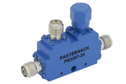 PE2207-20 - Directional 20 dB SMA Coupler From 12.4 GHz To 18 GHz Rated To 50 Watts