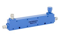 PE2214-10 - Directional 10 dB SMA Coupler From 1 GHz to 18 GHz Rated To 25 Watts