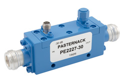 PE2227-30 - Directional 30 dB N Coupler From 2 GHz to 4 GHz Rated to 600 Watts