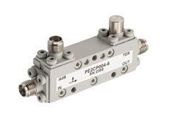 PE2CP004-6 - Directional 6 dB SMA Coupler From 2 GHz to 8 GHz Rated to 50 Watts