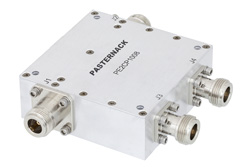 PE2CP1008 - Precision Dual Directional 50 dB N Coupler To 1,000 MHz Rated to 1000 Watts