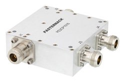 PE2CP1016 - Dual Directional 40 dB N Coupler From 800 MHz to 4.2 GHz Rated to 200 Watts