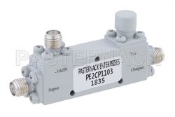 PE2CP1103 - Directional 10 dB SMA Coupler From 2 GHz to 18 GHz Rated to 50 Watts