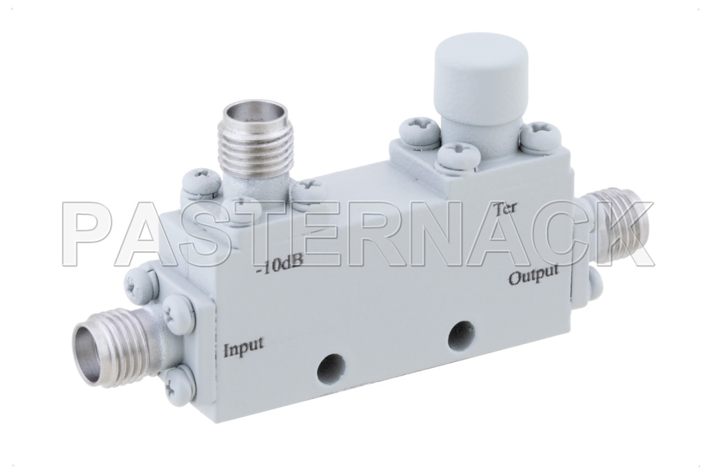 PE2CP1104 - Directional 10 dB SMA Coupler From 4 GHz to 18 GHz Rated to 50 Watts