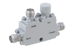 PE2CP1112 - Directional 30 dB SMA Coupler From 7 GHz to 16 GHz Rated to 50 Watts