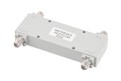PE2CP1144 - 90 Degree SMA Hybrid Coupler from 1 GHz to 18 GHz Rated to 50 Watts