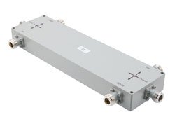 PE2CP1146-30 - Dual Directional 30 dB N Coupler from 500 MHz to 1000 MHz Rated to 500 Watts