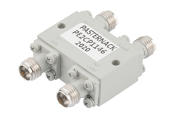 PE2CP1146 - 90 Degree 2.92mm Hybrid Coupler from 10 GHz to 26.5 GHz Rated to 20 Watts