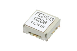 PE2V013 - Surface Mount (SMT) Voltage Controlled Oscillator (VCO) From 5.18 GHz to 5.805 GHz, Phase Noise of -83 dBc/Hz and 0.175 inch Package