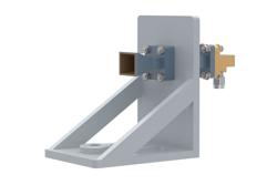 PE2WAN042-10KM - WR-42 Standard Gain Horn with 10 dBi gain, 2.92mm Male connector, with Pre-Installed L Mount