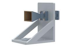 PE2WAN042-15 - WR-42 Waveguide Antenna, 18 GHz to 26.5 GHz Frequency Range, 15 dBi Gain, UG-597/U Flange with Pre-Installed L mount