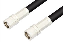 PE3041 - 75 Ohm SMB Plug to 75 Ohm SMB Plug Cable Using 75 Ohm RG59 Coax
