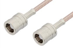 PE3100 - 75 Ohm SMB Plug to 75 Ohm SMB Plug Cable Using 75 Ohm RG179 Coax