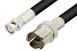 PE3145 - GR874 Sexless to BNC Male Cable Using RG214 Coax
