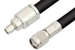 PE3176 - SMA Male to TNC Male Cable Using RG214 Coax