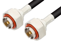 PE3199 - 7/16 DIN Male to 7/16 DIN Male Cable Using RG213 Coax