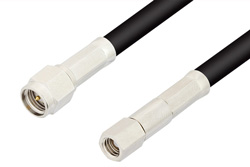 PE3226 - SMA Male to SMC Plug Cable Using RG223 Coax