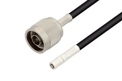 PE33033 - N Male to SMB Plug Cable Using RG223 Coax