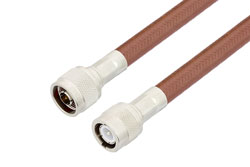 PE33044 - N Male to C Male Cable Using RG393 Coax