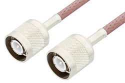 PE3334LF - SC Male to SC Male Cable Using RG142 Coax, RoHS