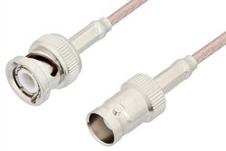 PE3354 - BNC Male to BNC Female Cable Using 75 Ohm RG179 Coax