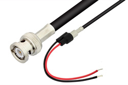 PE33567 - BNC Male to Trimmed Lead Cable Using 75 Ohm RG59 Coax