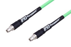 PE336 - SMA Male to SMA Male with Reduced Diameter SMA Body Low Loss Test Cable Using PE-P300LL Coax, RoHS