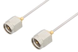 PE3387LF - SMA Male to SMA Male Cable Using PE-SR047AL Coax
