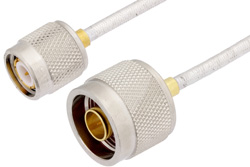 PE33927 - N Male to TNC Male Cable Using PE-SR402FL Coax