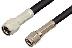 PE34116 - SMA Male to Reverse Polarity SMA Male Cable Using RG58 Coax