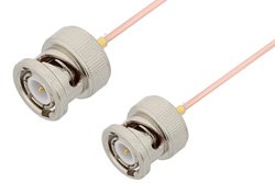 PE34177LF - BNC Male to BNC Male Cable Using PE-047SR Coax, RoHS