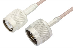 PE34266 - N Male to TNC Male Cable Using RG316-DS Coax