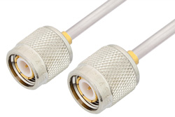 PE34279 - TNC Male to TNC Male Cable Using PE-SR402AL Coax