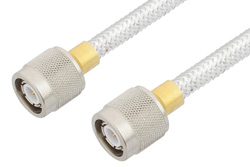 PE34282 - TNC Male to TNC Male Cable Using PE-SR401FL Coax