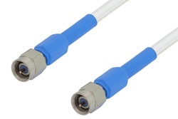 PE34286-12 - SMA Male to SMA Male Precision Cable 12 Inch Length Using 150 Series Coax, RoHS