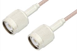 PE3430 - TNC Male to TNC Male Cable Using 75 Ohm RG179 Coax