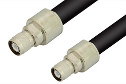 PE34451LF - SC Male to SC Male Cable Using RG218 Coax, RoHS