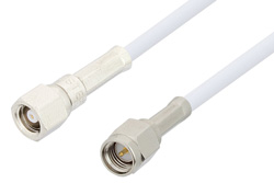 PE34458 - SMA Male to SMC Plug Cable Using RG188-DS Coax