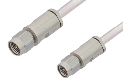 PE34572LF - 3.5mm Male to 3.5mm Male Cable Using PE-SR402AL Coax