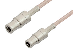 PE34683 - 75 Ohm Mini SMB Plug to 75 Ohm Mini SMB Plug Cable Using 75 Ohm RG179 Coax
