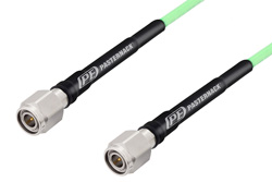  TNC Male to TNC Male Low Loss Test Cable 24 Inch Length Using PE-P142LL Coax, RoHS