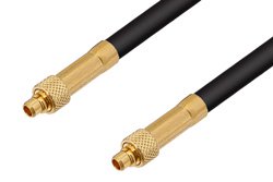 PE34879 - MMCX Plug to MMCX Plug Cable Using RG174 Coax