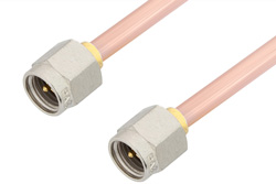 PE3492LF - SMA Male to SMA Male Cable Using RG402 Coax, RoHS
