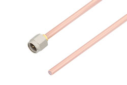 PE3493 - SMA Male to Straight Cut Lead Cable Using RG402 Coax